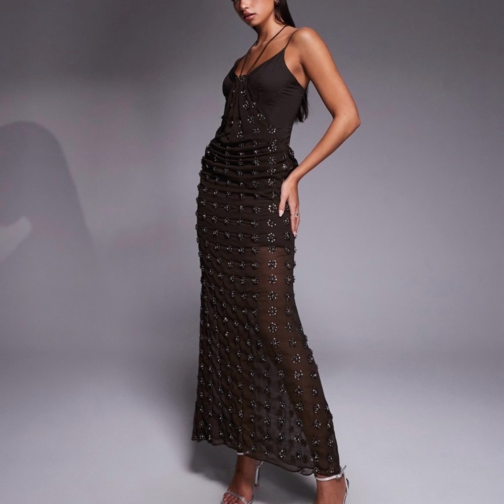 ASOS Black Maxi Dress